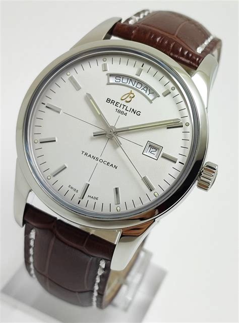 breitling a45310|Breitling Transocean Day & Date Automatic Men's .